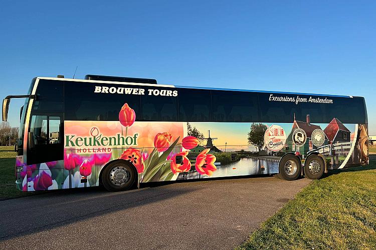 thema vervoer bus keukenhof