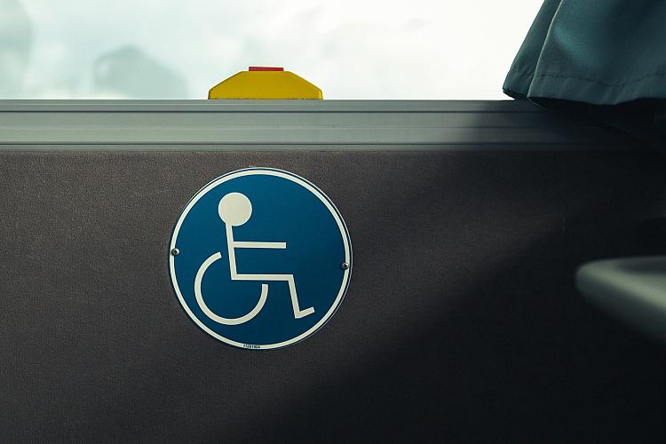 rolstoel sticker